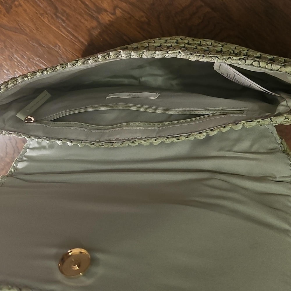 H&M Green Woven Handbag - Picture 3 of 3